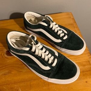 Old Skool Suede Vans- Teal